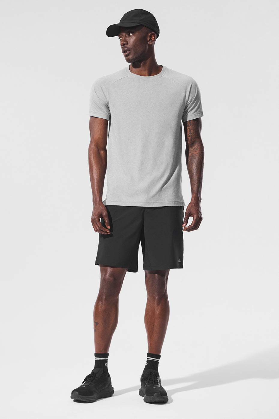 Triumph Raglan Tee - Athletic Heather Grey