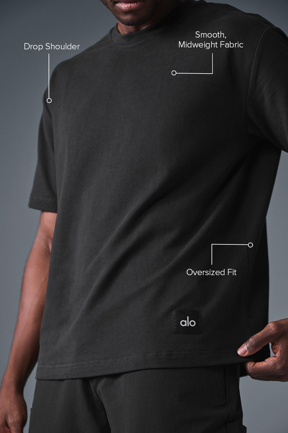 Double Take Short Sleeve - Black