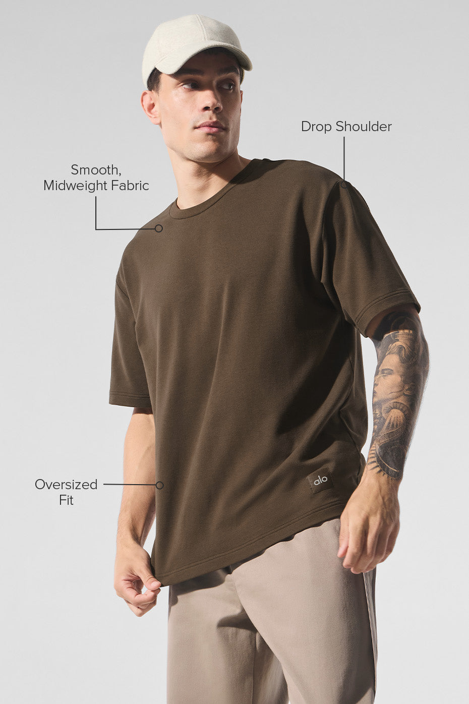 Double Take Short Sleeve - Espresso