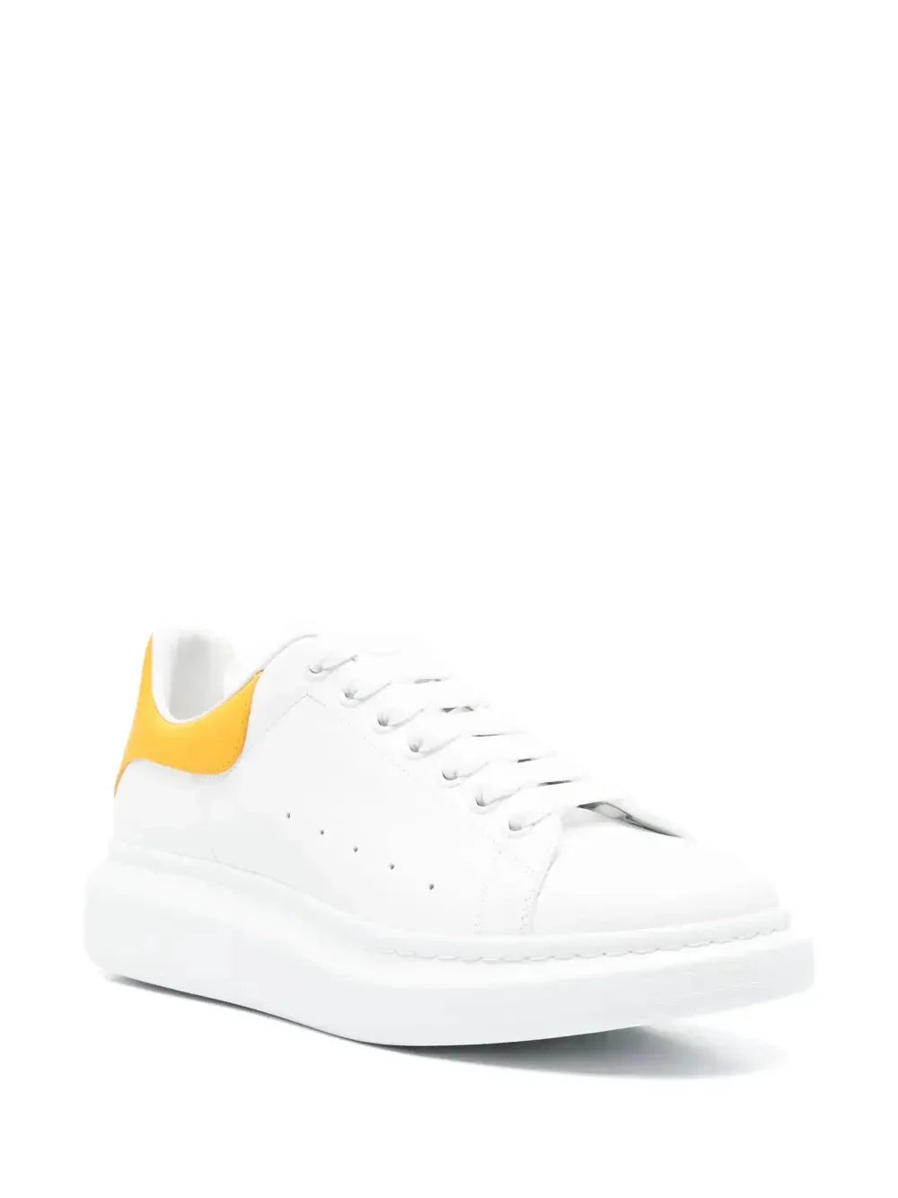 ALEXANDER MCQUEEN - baskets Oversized blanc/jaune