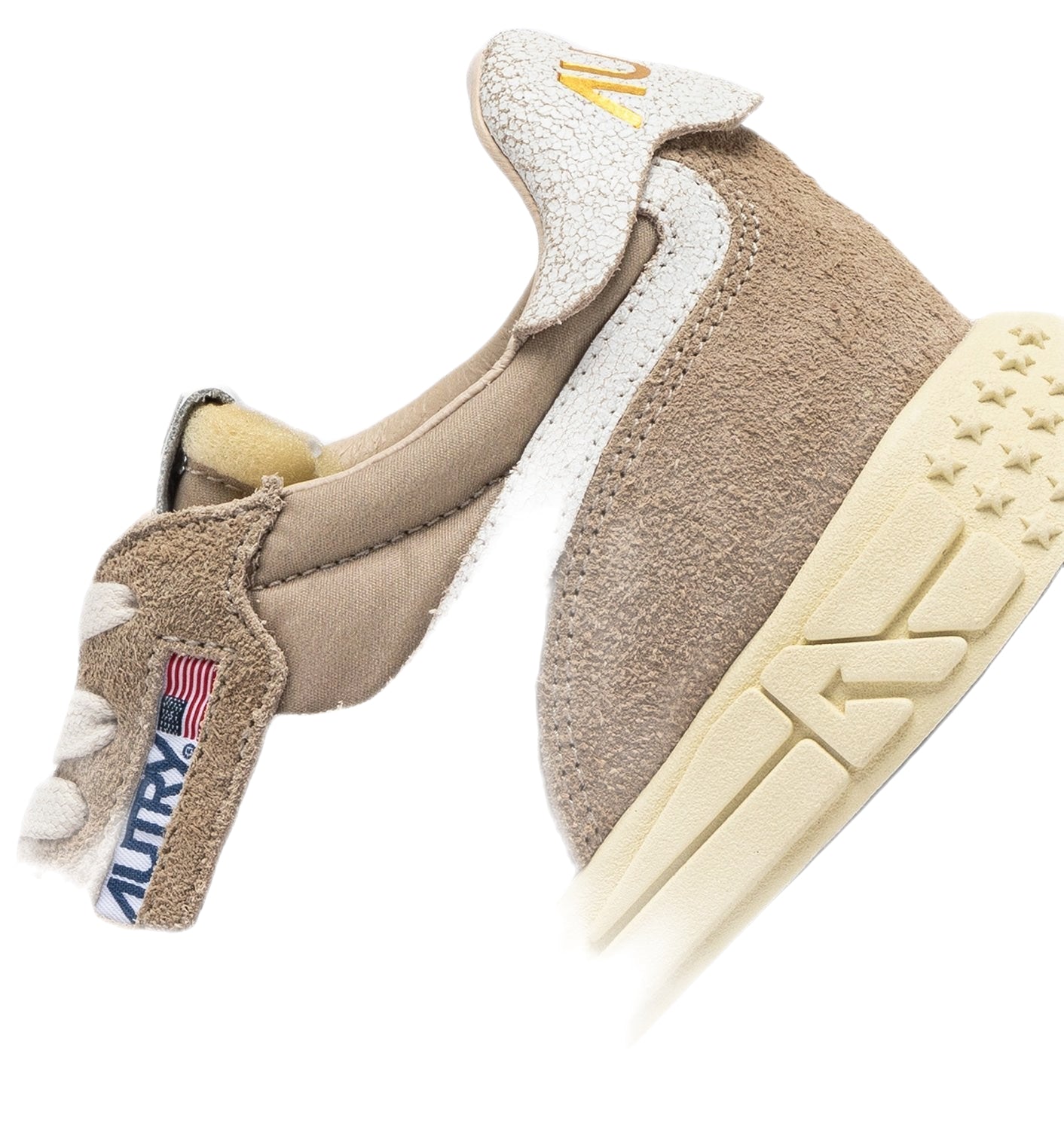 Autry - Basket Reelwind Pepper et Blanc