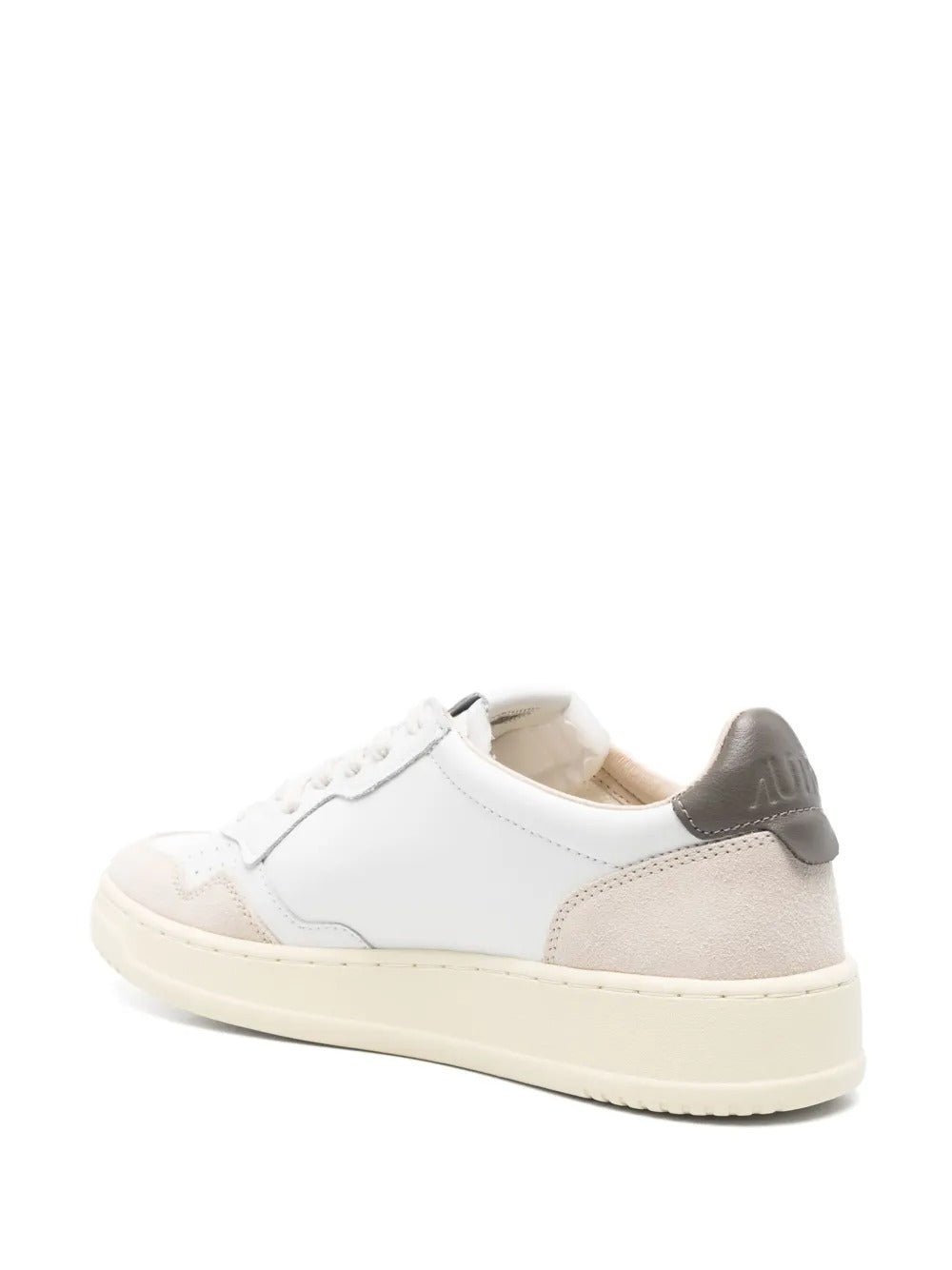 AUTRY - Baskets Medalist en cuir Blanc