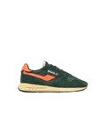 AUTRY - BASKETS REELWIND LOW EN NYLON ET DAIM vert et orange - Lothaire